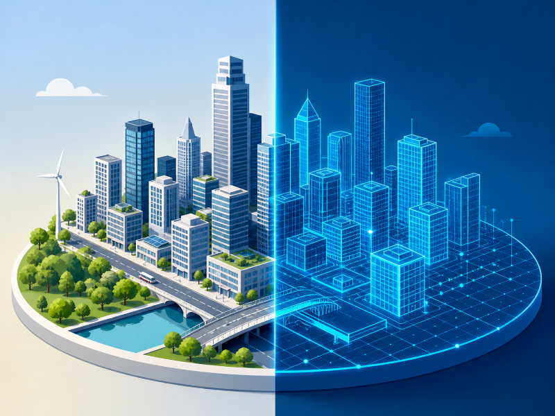 When Cities Learn to Think: The Five Eras of the Urban Digital Twin
